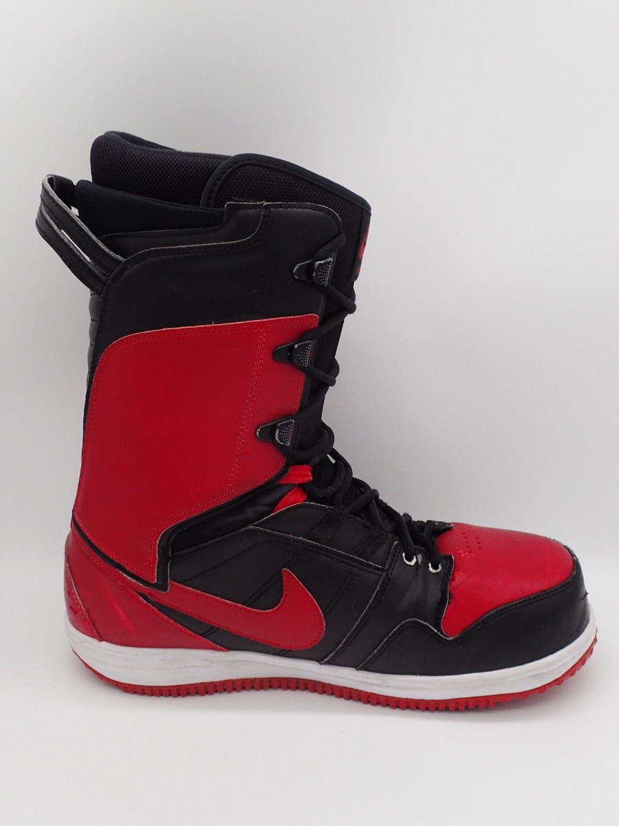 Nike SB 447125-004 Vapen Snowboard Boots Red Black White