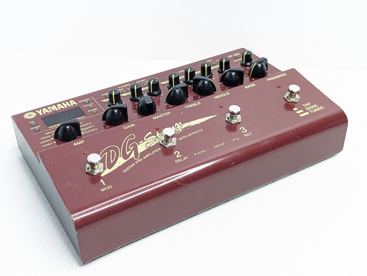 YAMAHA DG Stomp ギターアンプシミュレーター 中古品 YAMAHA DG-Stomp アンプシミュレーター - 奈良市のギター