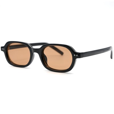 Small Face Oval Sunglasses Retro Fashion Plastic Frame UV Protection Glasses