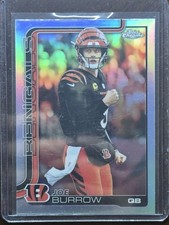 Topps Chrome 2024 Joe Burrow Refractor #61 Cincinnati Bengals