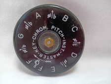 Vtg The Master Key Chromatic Pitch Pipe Instrument Kratt Co. A-440 13 Keys