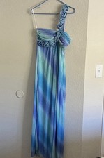 Multi Colored Prom Dress Size Medium Only Worn Once! Excellent Condition