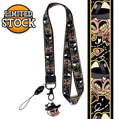 NEW 2022 Helluva Boss CHIBI STRIKER 18'' Official Lanyard + Charm Vivziepop