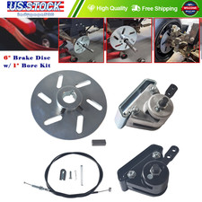 6" Brake Rotor Disc / Rotor with 1" Bore Brake Caliper For Go Kart  Mini Bike