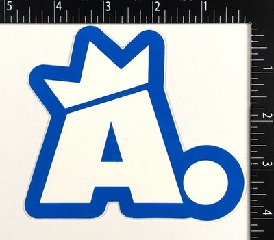 ACME Blue Crown 90er 00er Original Vintage NOS Skateboard Skate Sticker Aufkleber