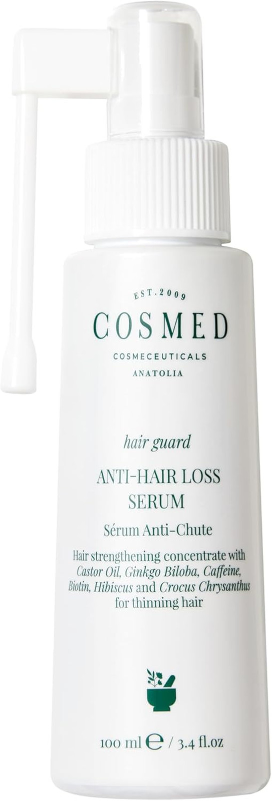 Trattamento Anticaduta Capelli 2-in-1: Siero Stimolante e Rinforzante