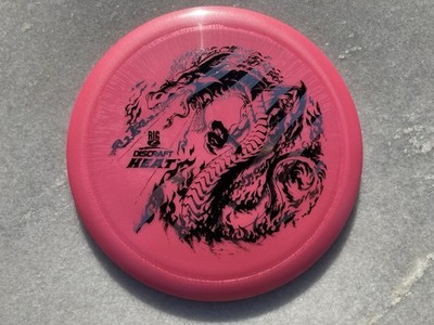 Discraft Big Z Heat-Pearly Pink w Zebra Foil Dragon Stamp