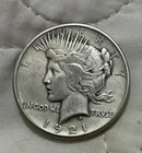 1921 $1 Peace Dollar