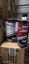 Transtar 7371 Euro Dtm Primer Black Gallon And Activator 7354 Quart Kit New