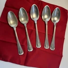 Old French By Gorham (.925) Sterling Silver spoon Set of 5 “S” Monogram