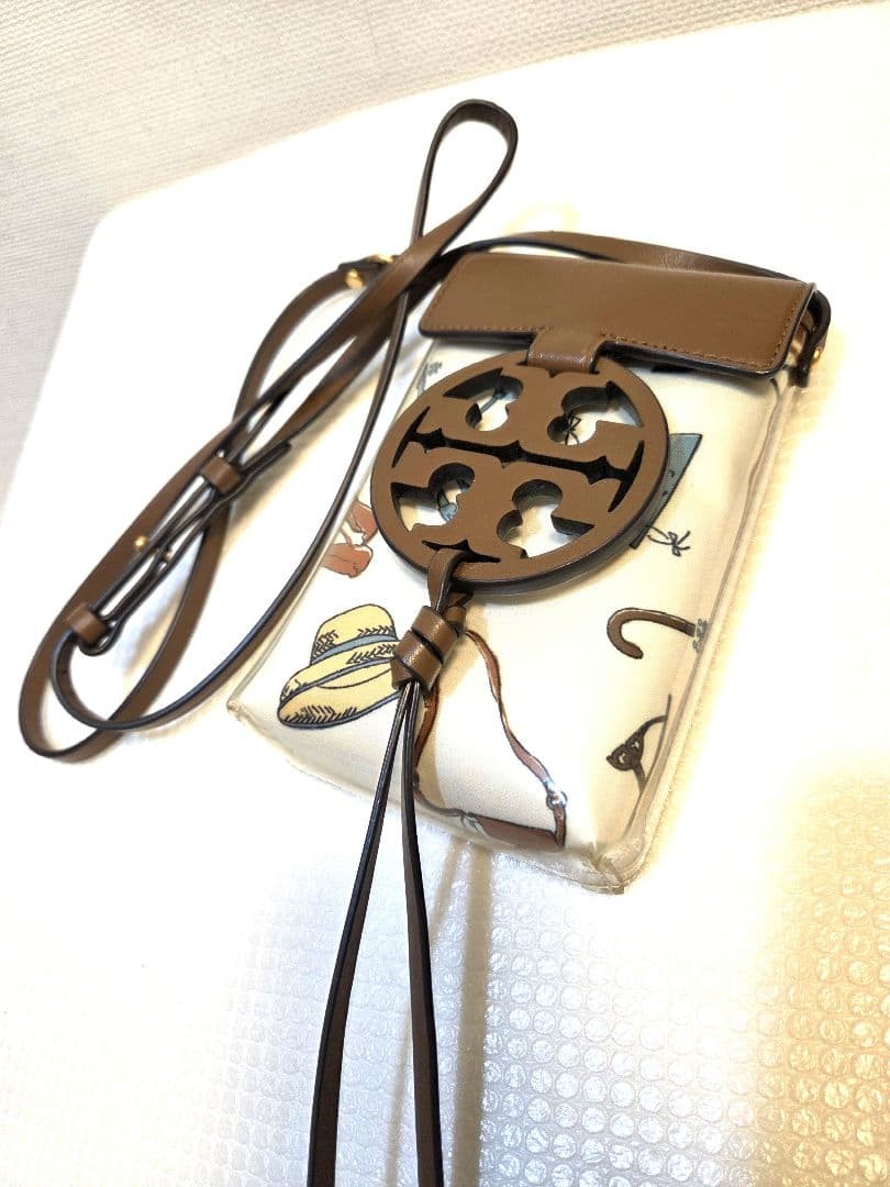 Tory Burch Smartphone Shoulder Bag Crossbody Leather Women's From Japan thumbnail 11