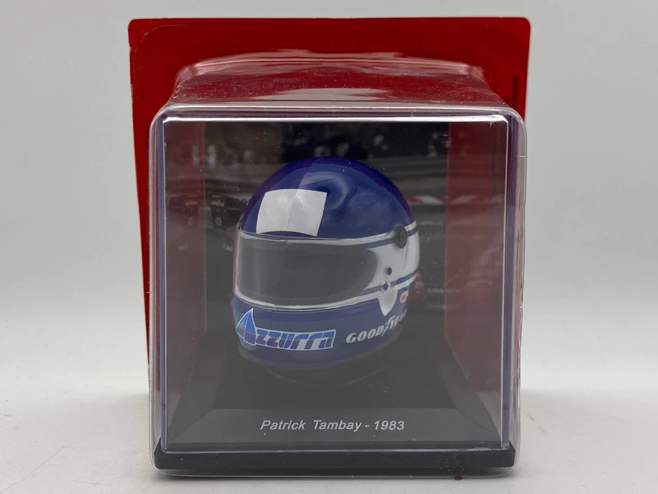 Casque Patrick Tambay 1983 Echelle 1:5 F1 Ferrari Miniature Centauria Bell