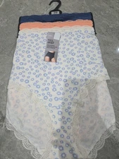 M&S 3pk Cotton Rich Full Briefs Knickers Size 20