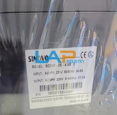 Inverter SD200-2S-4.0GC 220V 4KW frequency converter (Replace SD100-2S-3.7GC)