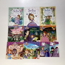 Sofia the First Preschool Kindergarten Picture Children's Story 10 Book Lot