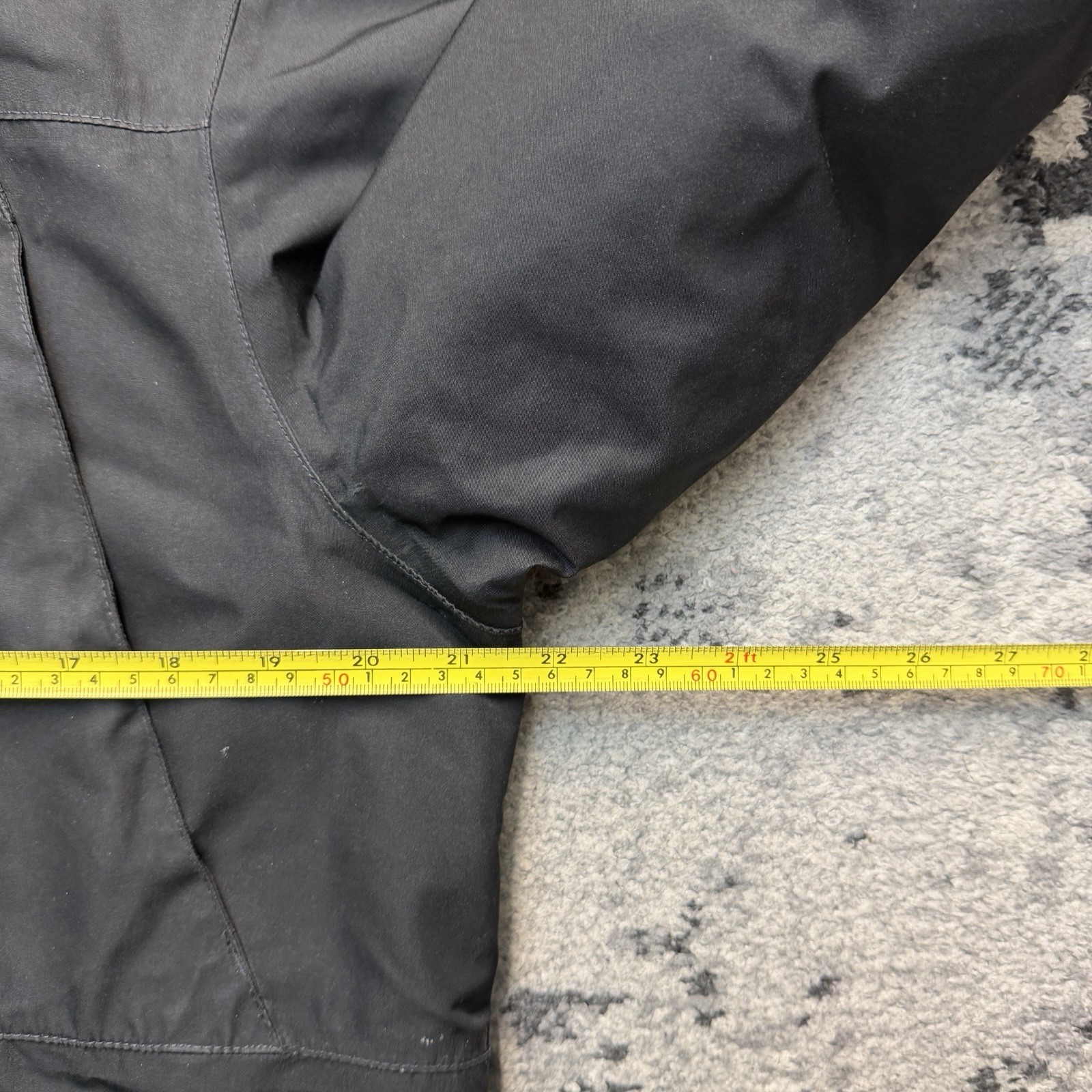 Helly Hansen Rigging Jacket Size Large Black Rain… - image 3