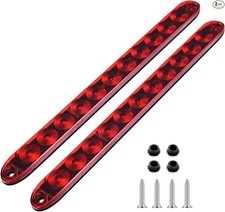 11 LED Red Trailer Brake Tail Light, 2 Pack 16 LED Bar Stop Turn Signal Tail L