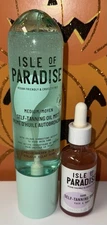 Isle of Paradise Medium Self-Tanning Oil Mist & Dark Face & Body Drops New