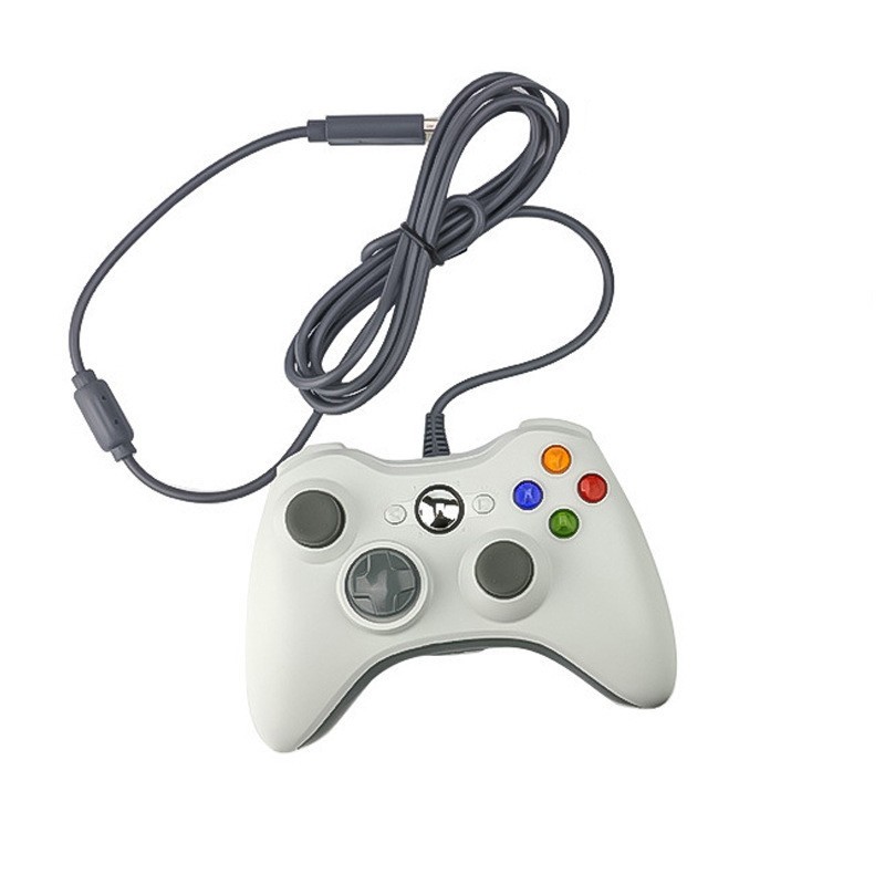 For Microsoft Xbox 360 Wired USB Game Controller PC Windows 11/10/8/7/XP Gamepad