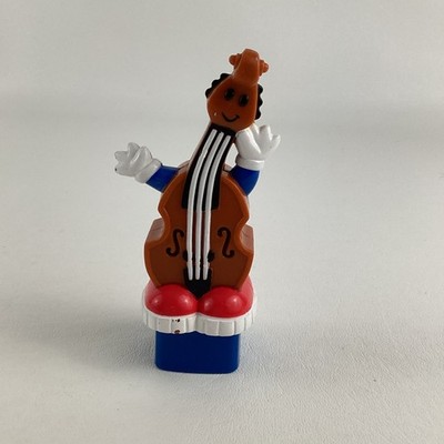 Mega Bloks Musical Instrument Replacement Anthropomorphic Cello Block Figure Toy