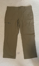 Eddie Bauer Rainier Fleece Lined men's pants Tan Color Size 38x29