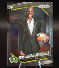 2025 Panini Prizm WNBA Dominique Malonga RC ROOKIE #144 Image Variation Base