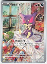 Purrloin 136/086 Illustration Rare White Flare Pokemon Holo Near Mint on eBay