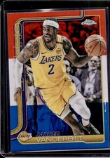 2025-26 Topps Chrome - Jarred Vanderbilt #154 Red White & Blue Refractor