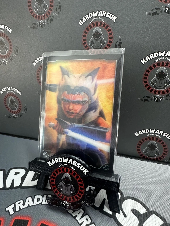 2023 Topps Star Wars short print HC-19 Ahsoka Tano Poster Art The Bad Batch - Image 3 of 4