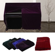 5Colors Fashionable Pleuche Upright Full Piano Dust Cover Instruments Accessory