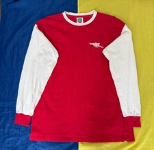 ARSENAL 1970 1971 HOME RETRO SOCCER JERSEY FOOTBALL SHIRT SCORE DRAW Sz. L
