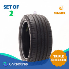 Set Of 2 Used 28540r20 Continental Ecocontact 6q Mo 108w - 6.532