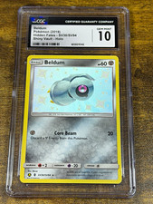 Beldum SV30/SV94 Hidden Fates Shiny Vault Holo English 2019 CGC 10. No Charizard