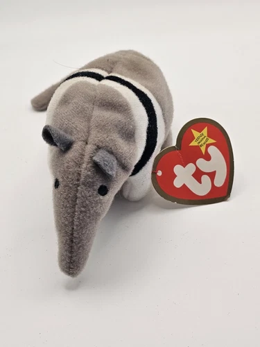 Vintage Ty Teenie Beanie Baby Antsy The Anteater Plush Collectible Original Tags