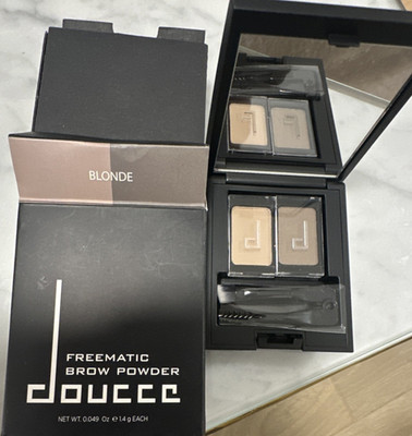 doucce Freematic Brow Powder Eyebrow Definer Blonde Pressed Powder 0.049 oz x2