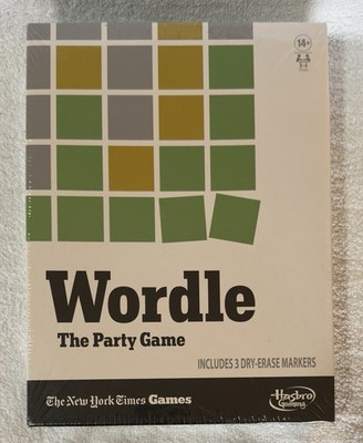 Hasbro Gaming Wordle The Party Game 2022 New York Times Games **NEW, SEALED**