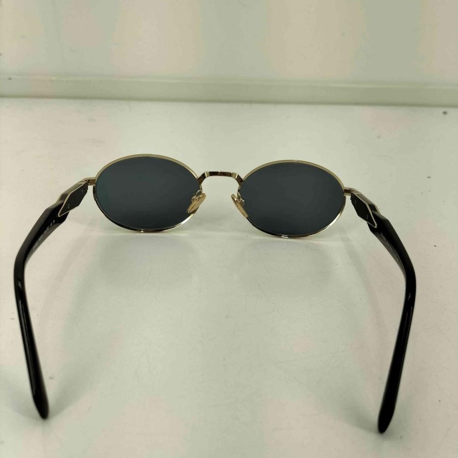 PRADA 65ZS ZVN 09T Men’s Sunglasses Oval Gold Frame 55□20 140 With Case Authen thumbnail 2