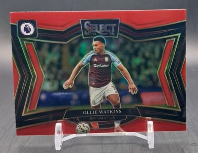 Ollie Watkins - Red Field Level - Panini Select Premier League 2023/24