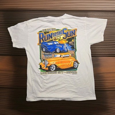 2018 Run to the Sun Lake Havasu City Arizona Car Show Graphic T-Shirt Large