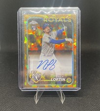 2024 Topps Chrome Sapphire Gold Nick Loftin RC Auto /50 Kansas City Royals