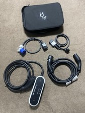 GOOD CONDN GENUINE PORSCHE 11KW TAYCAN EV MOBILE CHARGER PLUS HOME & PUBLIC USE
