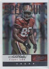 2012 Panini Absolute Spectrum Silver 33/50 Vernon Davis #81 0o9