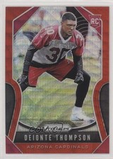 2019 Panini Prizm Rookies Red Wave Prizm 10/149 Deionte Thompson #390 2qw