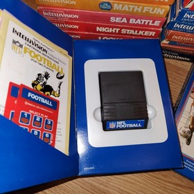 26x Intellivision Video Games Lot Some W/ Manual & Overlays D&D Burger Time 