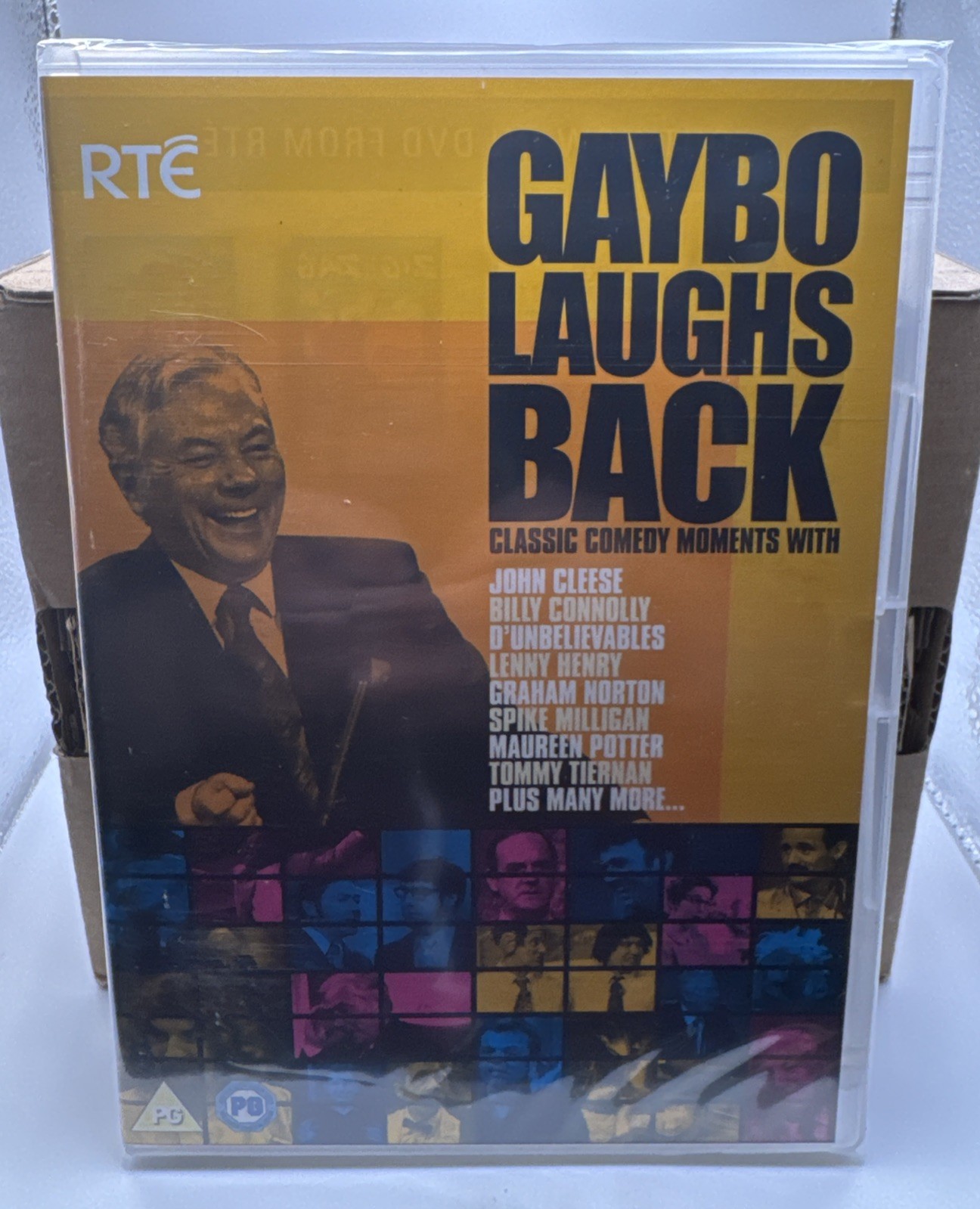 Gaybo laughs back DVD - Classic comedy moments Brand New & Sealed **FREE P&P**