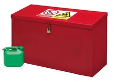 COSHH Bin for Compliant Petroleum Storage Red H510 x W610 x D340mm
