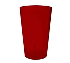 G.E.T. Unbreakable Stackable Restaurant Plastic Tumbler/Cup (Set of 12) 32 Ounce