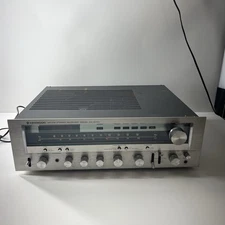 Kenwood KR-8010 Vintage Stereo Receiver Powers On For Parts Or Repair Read Des