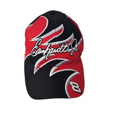 Vintage Dale Earnhardt Snapback 3 Sharktooth Style Hat NASCAR Competitors View
