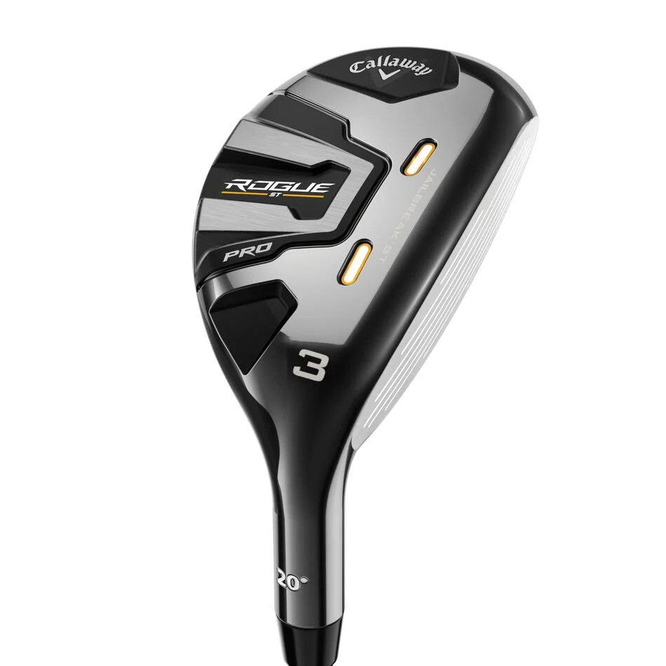 LEFT HANDED CALLAWAY ROGUE ST PRO 3 HYBRID GRAPHITE STIFF ST